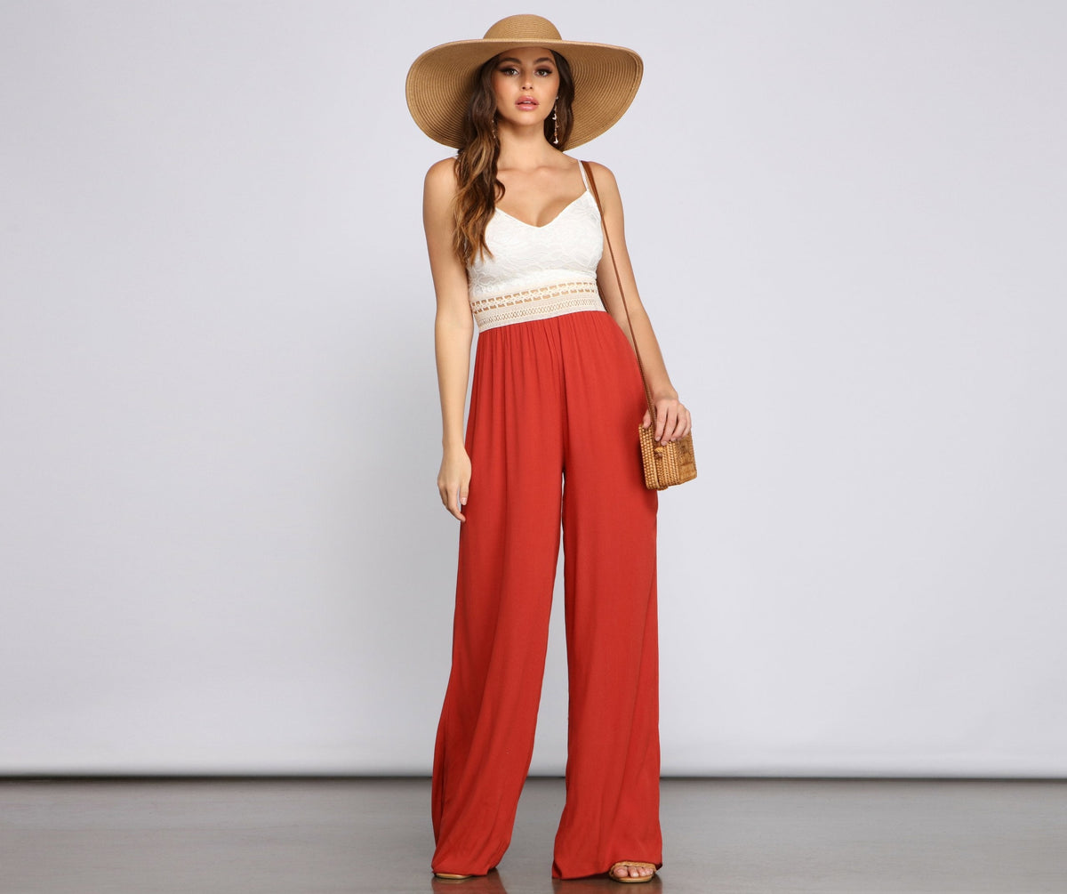 Breezy Boho Vibes Jumpsuit Sai Feel