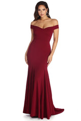 Briar Formal Off The Shoulder Dress Sai Feel