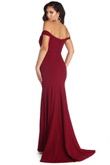 Briar Formal Off The Shoulder Dress Sai Feel