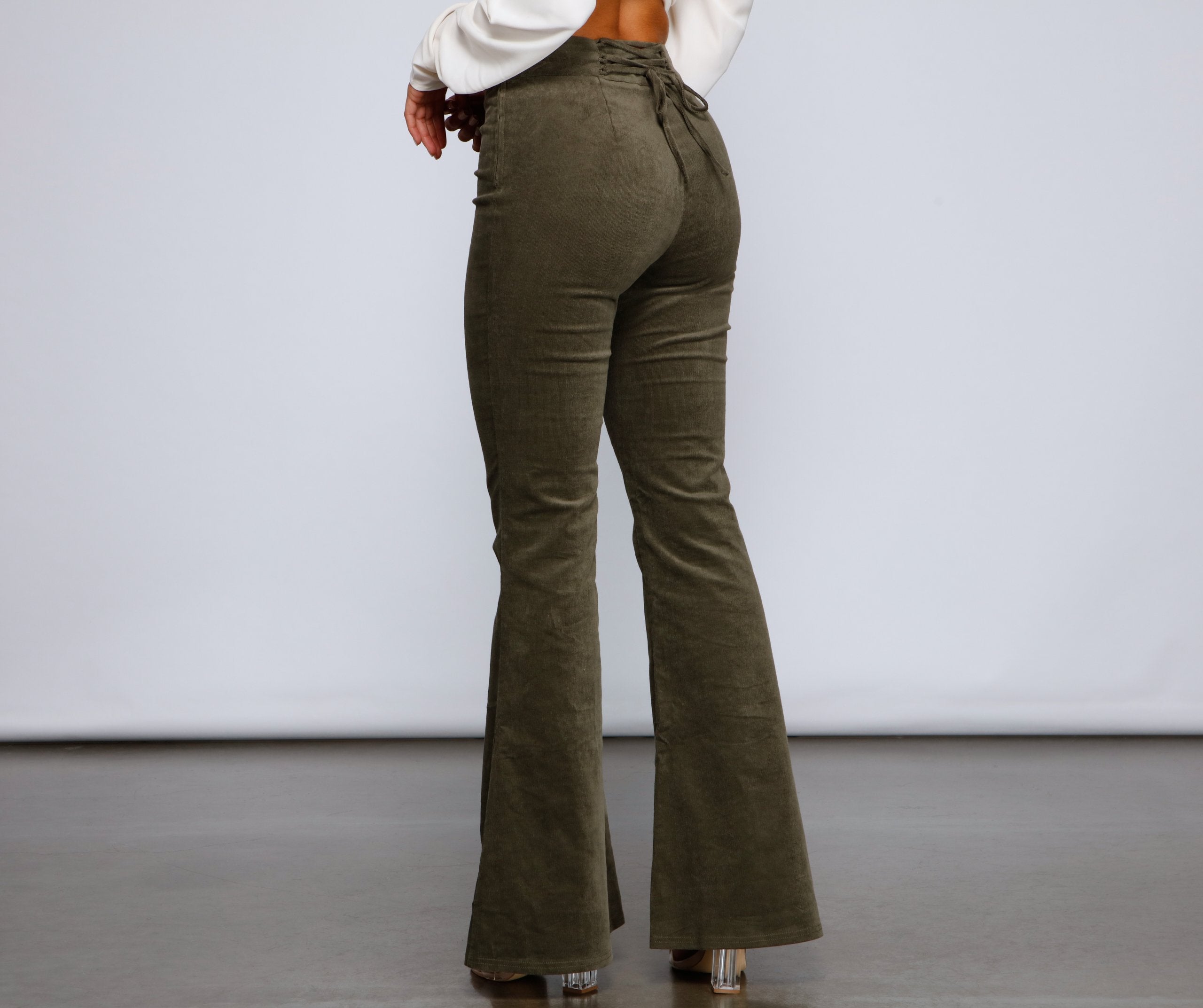 Bring The Flare Corduroy Pants Sai Feel