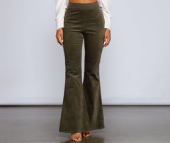 Bring The Flare Corduroy Pants Sai Feel