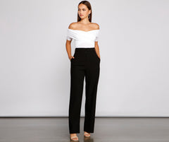 Bring The Flare High Waist Pants Sai Feel