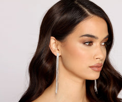 Bring The Glam Fringe Earrings Sai Feel