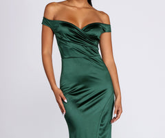 Brit Formal Off The Shoulder Dress Sai Feel