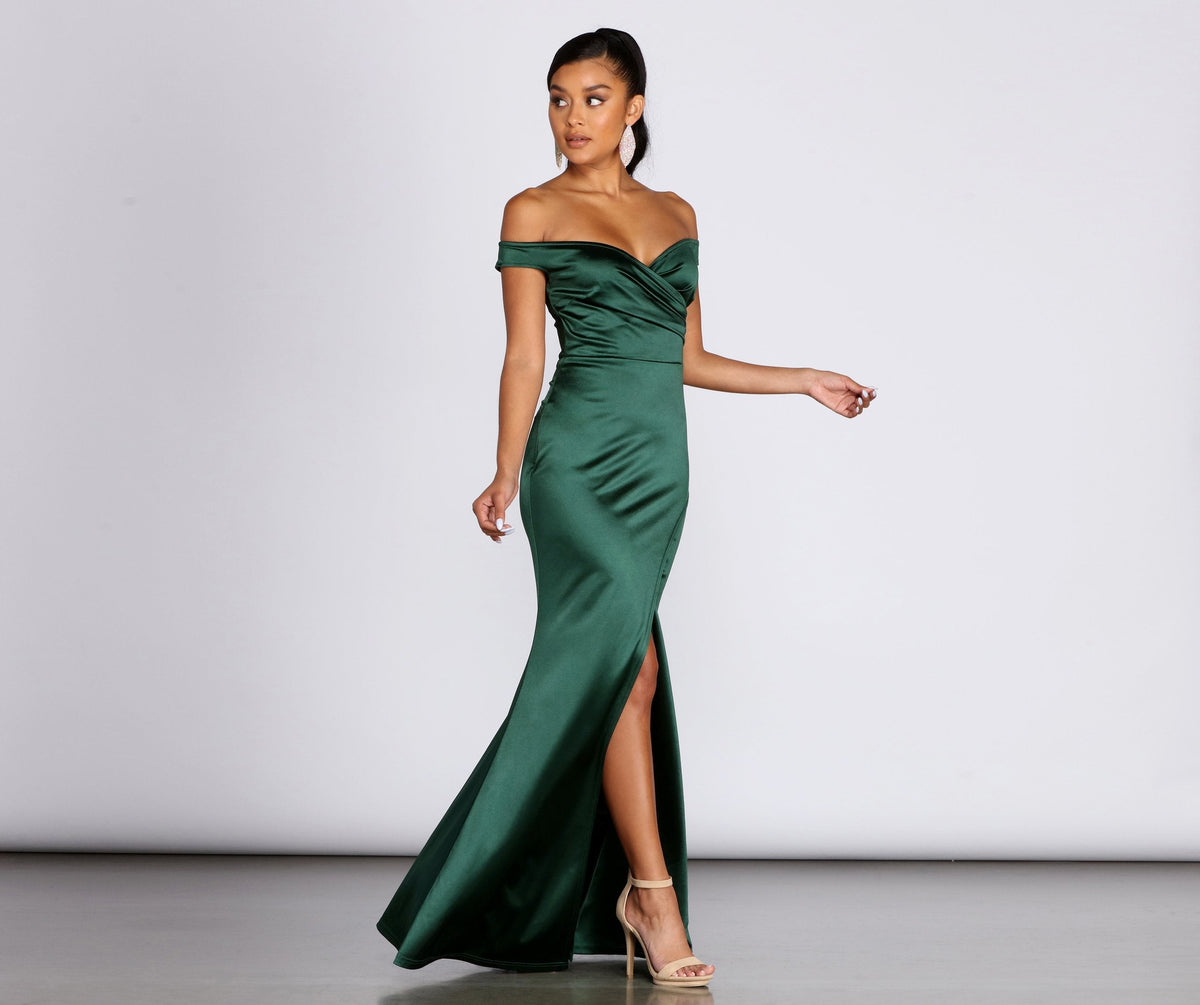 Brit Formal Off The Shoulder Dress Sai Feel