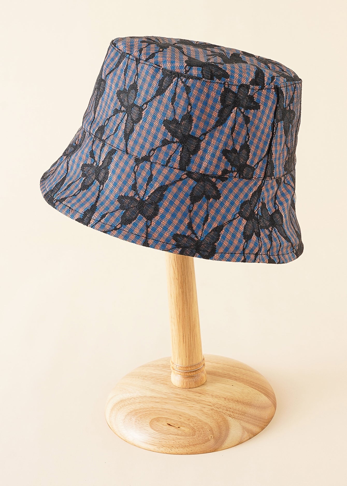 Butterfly Applique Bucket Hat Sai Feel