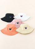 Butterfly Decor Solid Bucket Hat Sai Feel