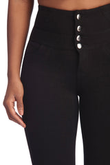 Button Up High Waist Pants Sai Feel