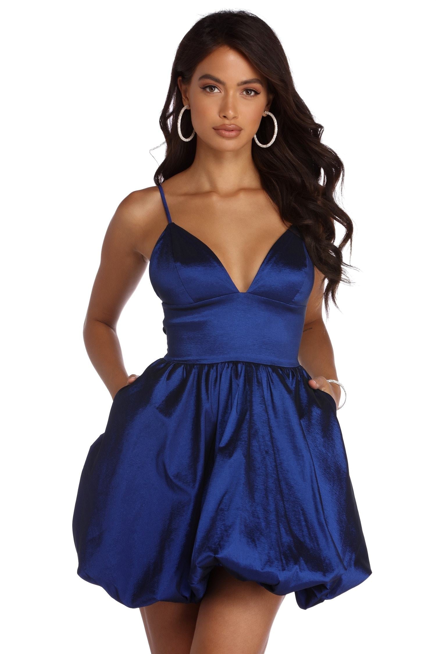 Carrianne Formal Taffeta Party Dress Sai Feel