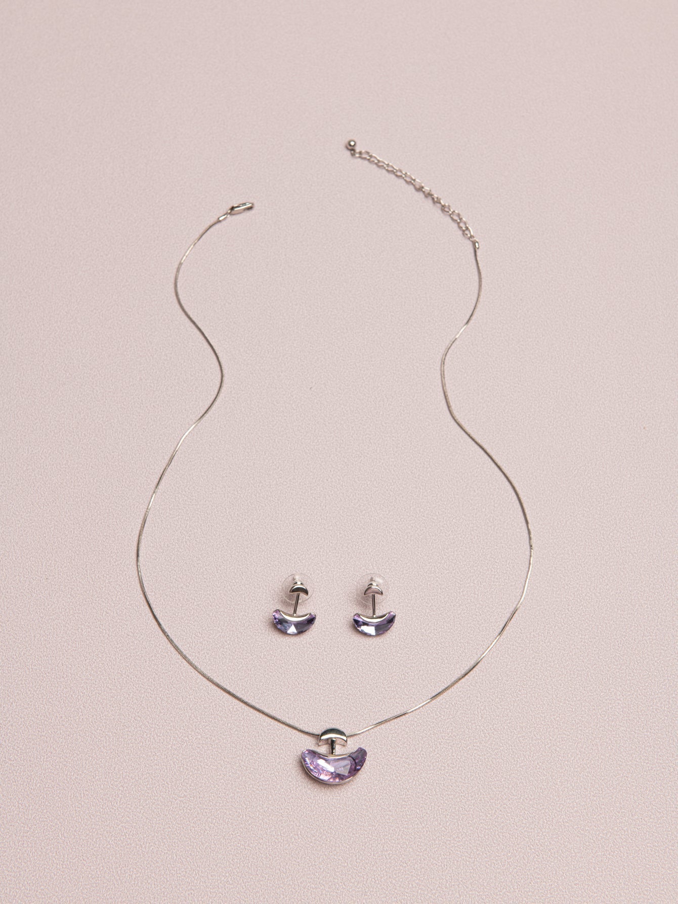 Cashew Nut Design Earrings&Necklace Giftset Sai Feel