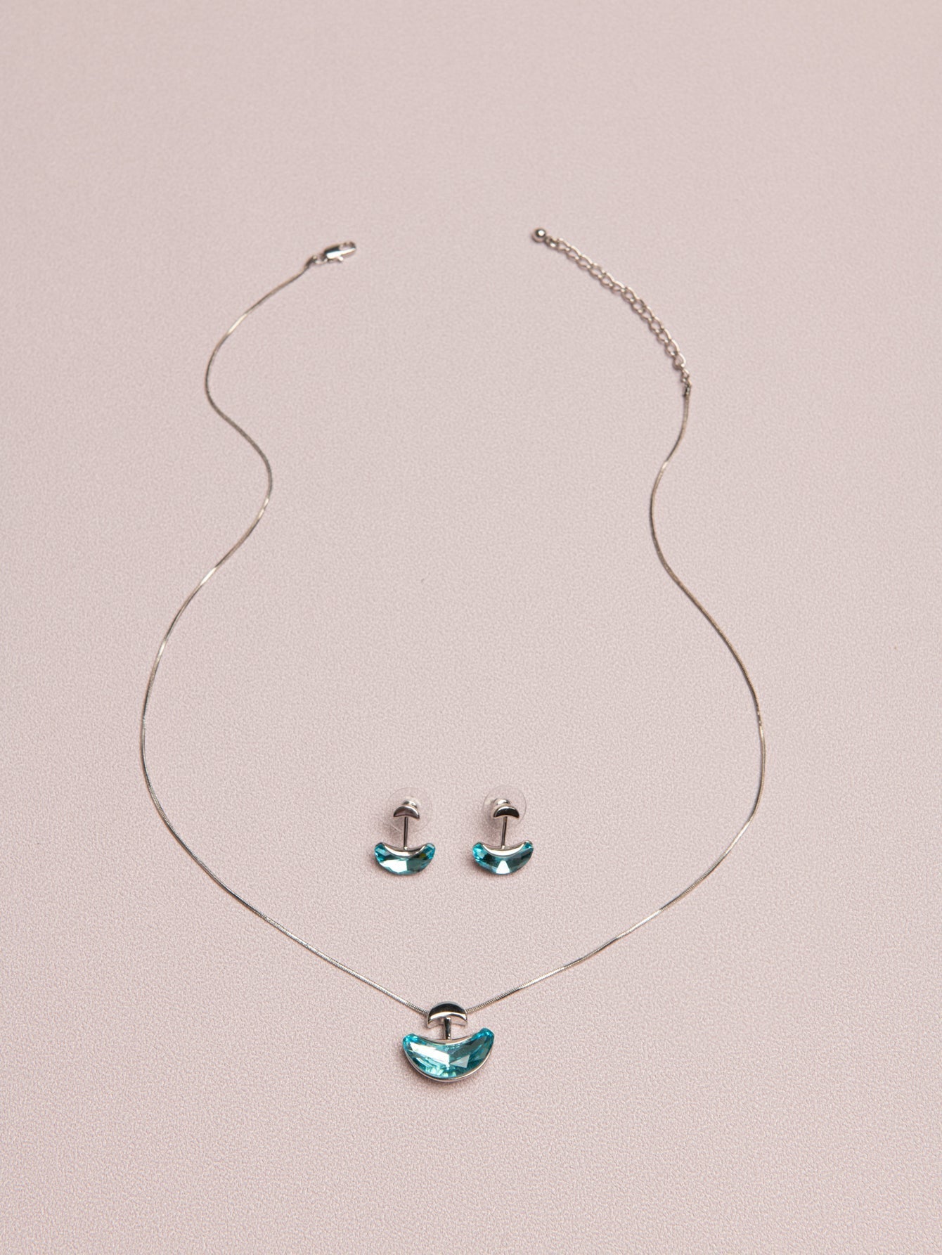 Cashew Nut Design Earrings&Necklace Giftset Sai Feel