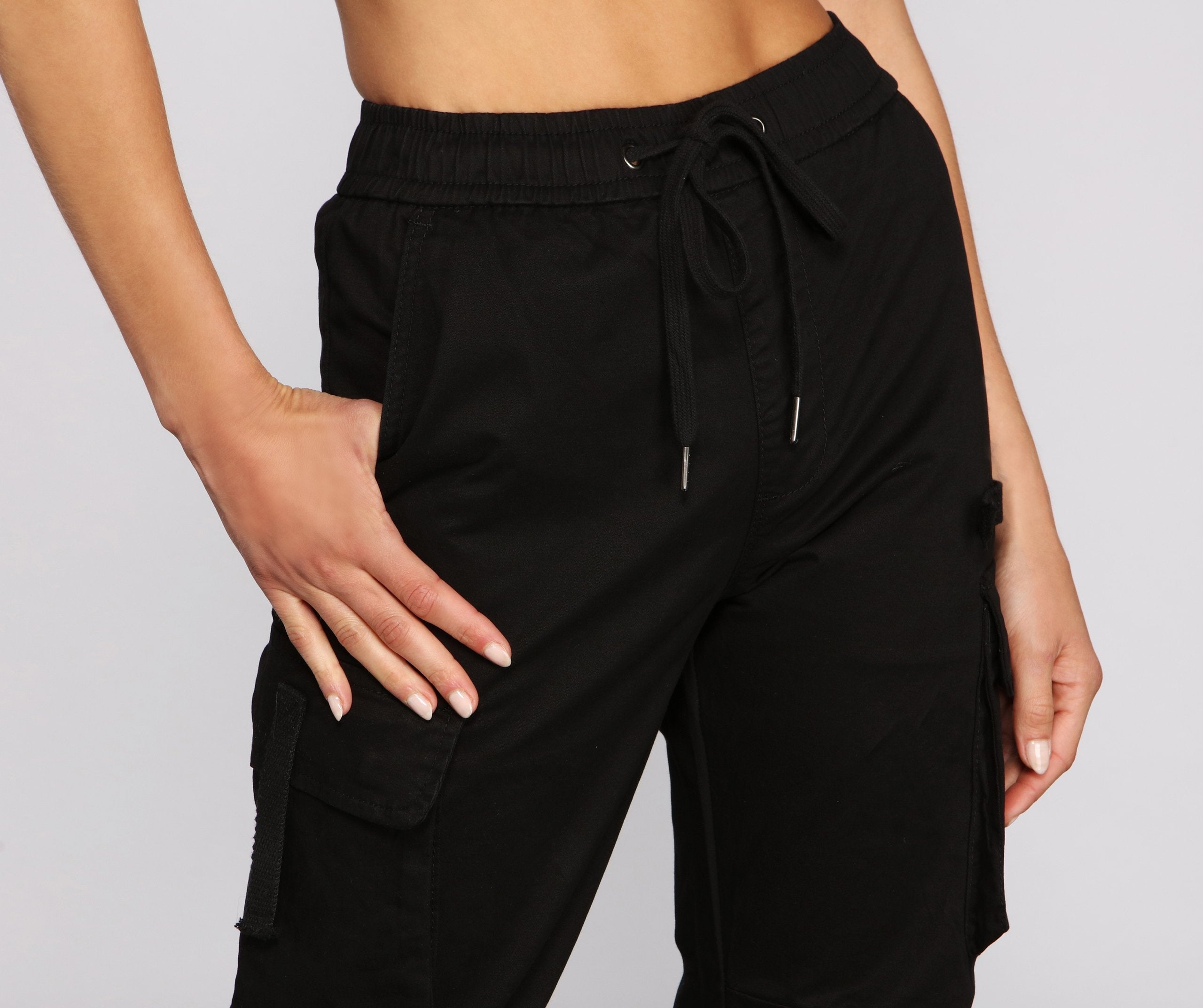 Casual-Chic Cargo Joggers Sai Feel