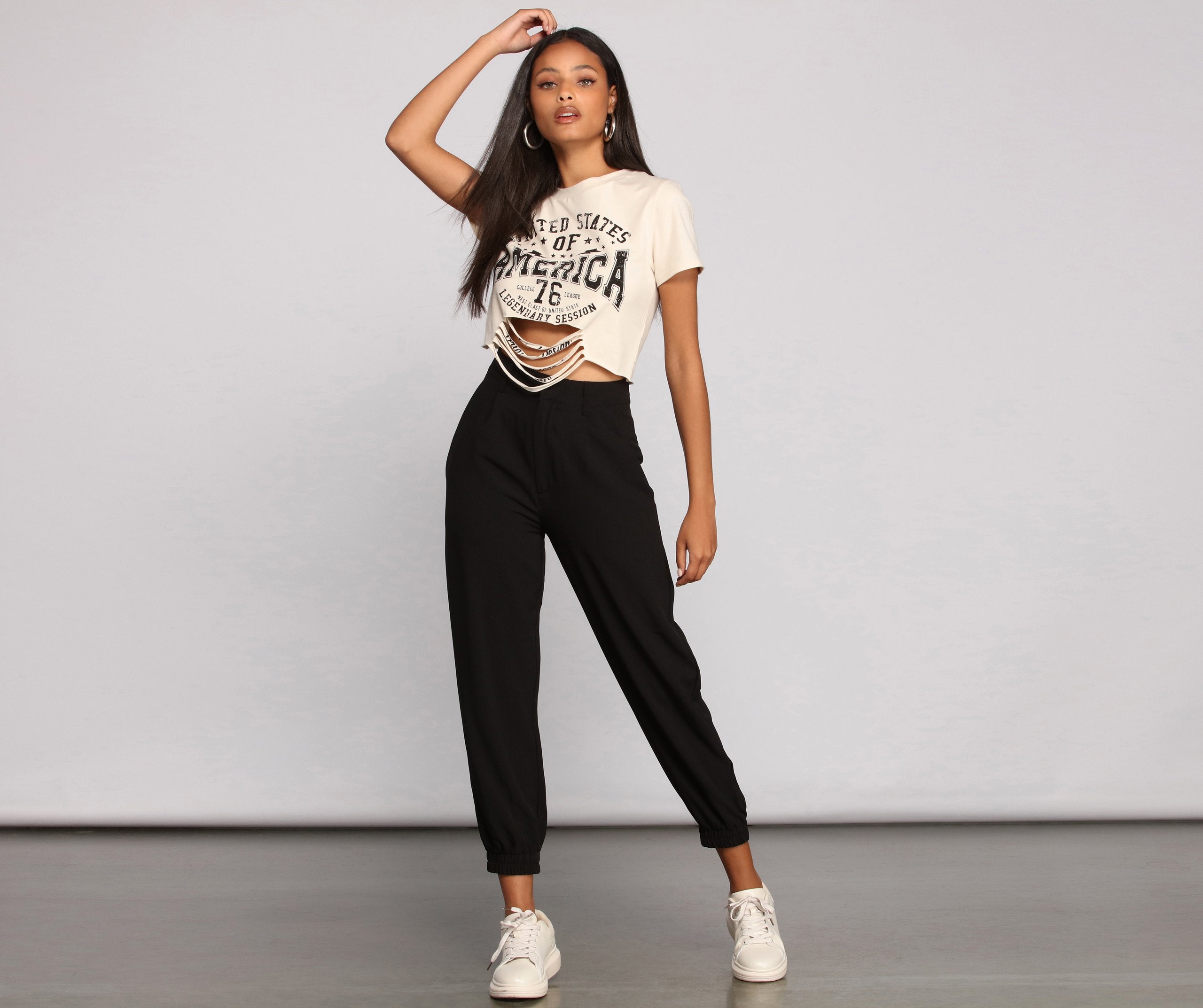 Casual-Chic Trouser Joggers Sai Feel