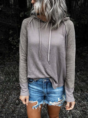 Casual Long Sleeve Splice Shirt Sai Feel