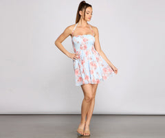 Charming Vibes Floral Chiffon Dress Sai Feel