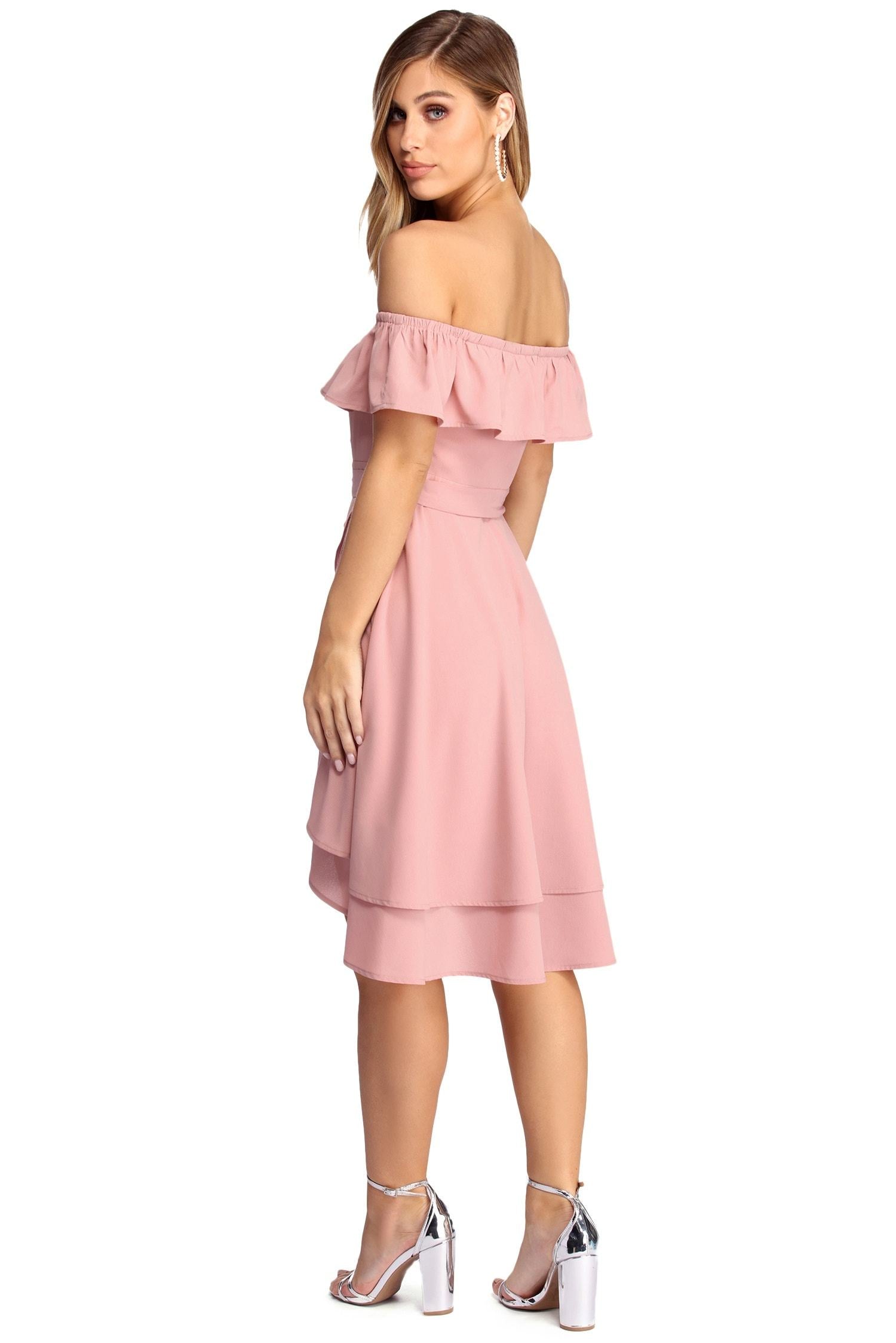 Chasing Dreams Ruffle Dress Sai Feel