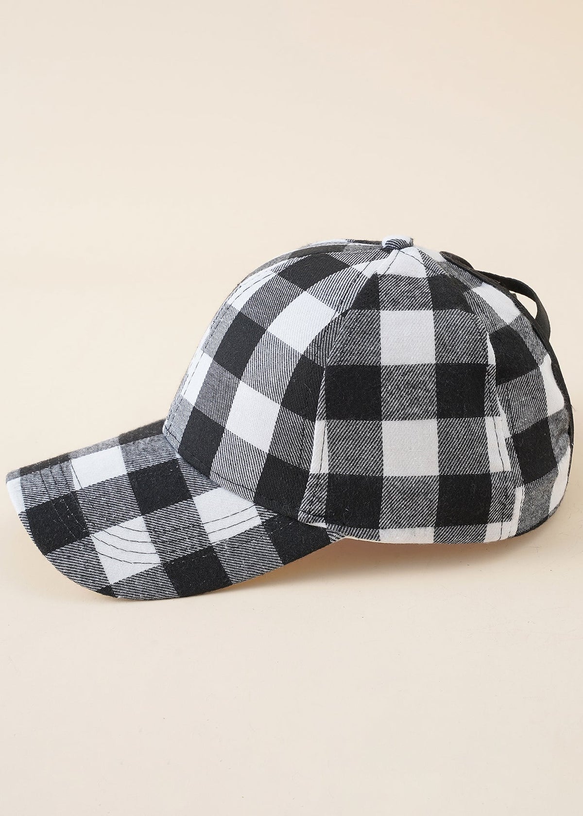 Checkerboard Baseball Cap Sai Feel