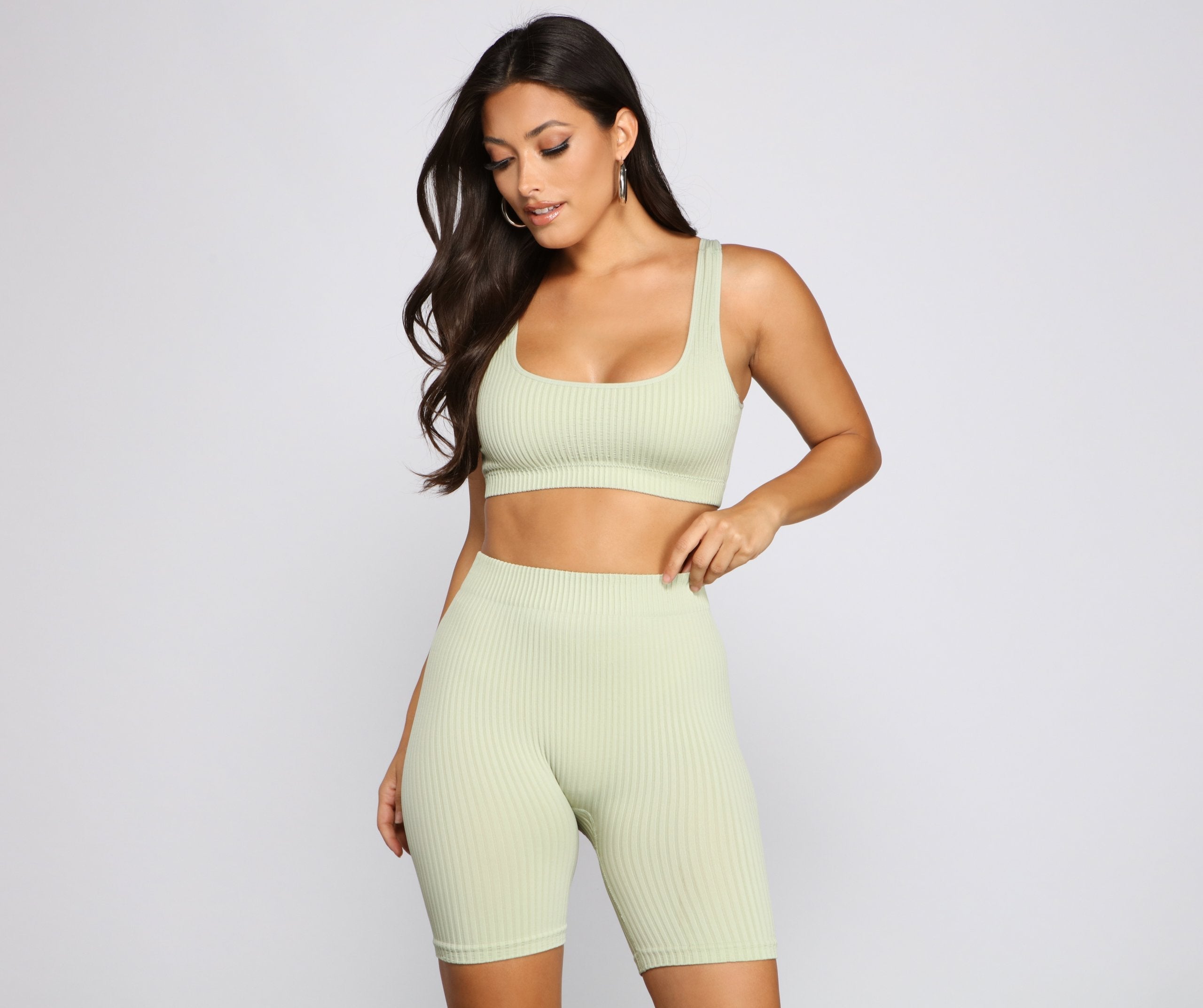 Chic And Seamless Ribbed Bralette Sai Feel