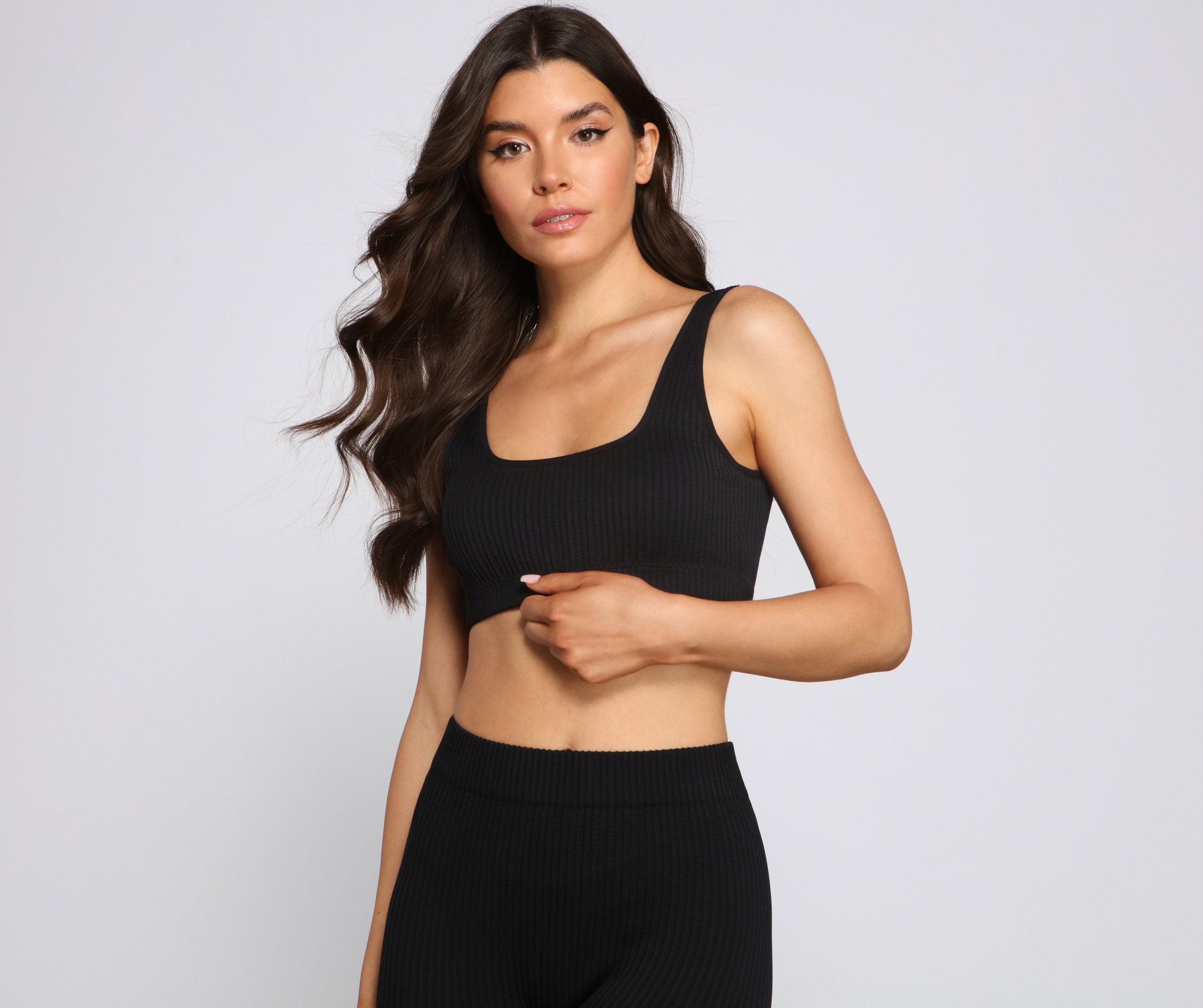 Chic And Seamless Ribbed Bralette Sai Feel