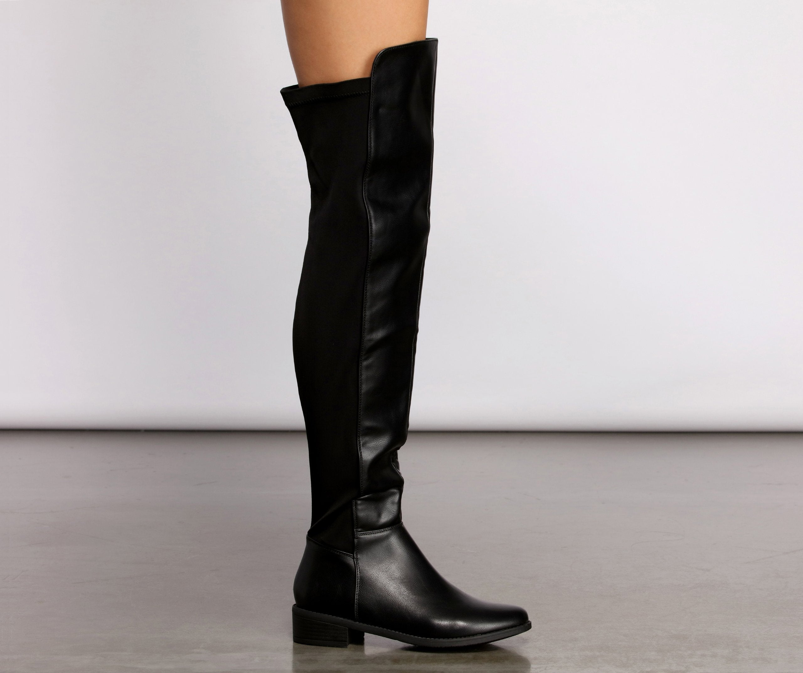 Chic And Sleek Over The Knee Boots Sai Feel