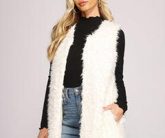 Chic Fashionista Faux Fur Vest Sai Feel