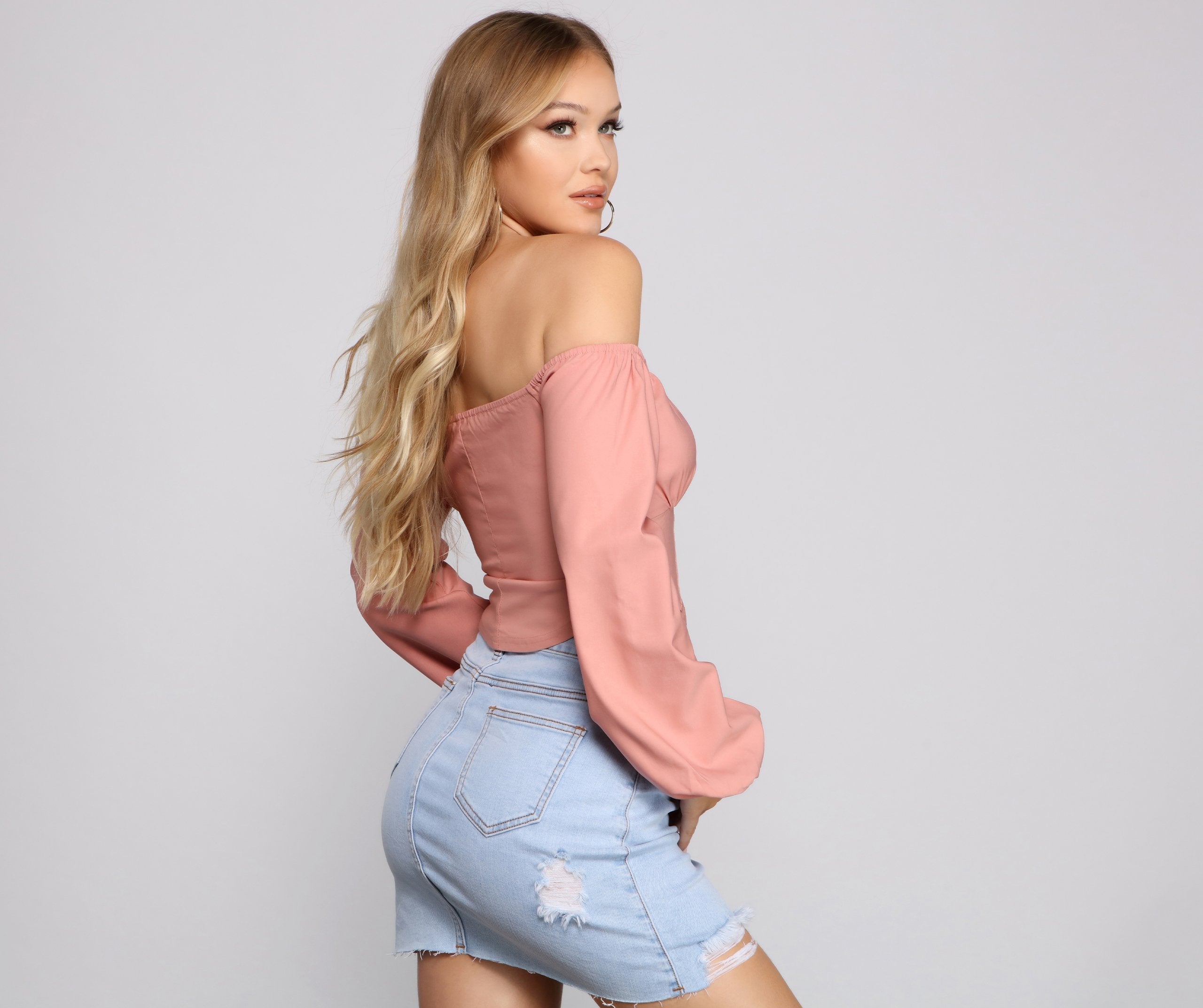 Chic Trends Cropped Corset Top Sai Feel