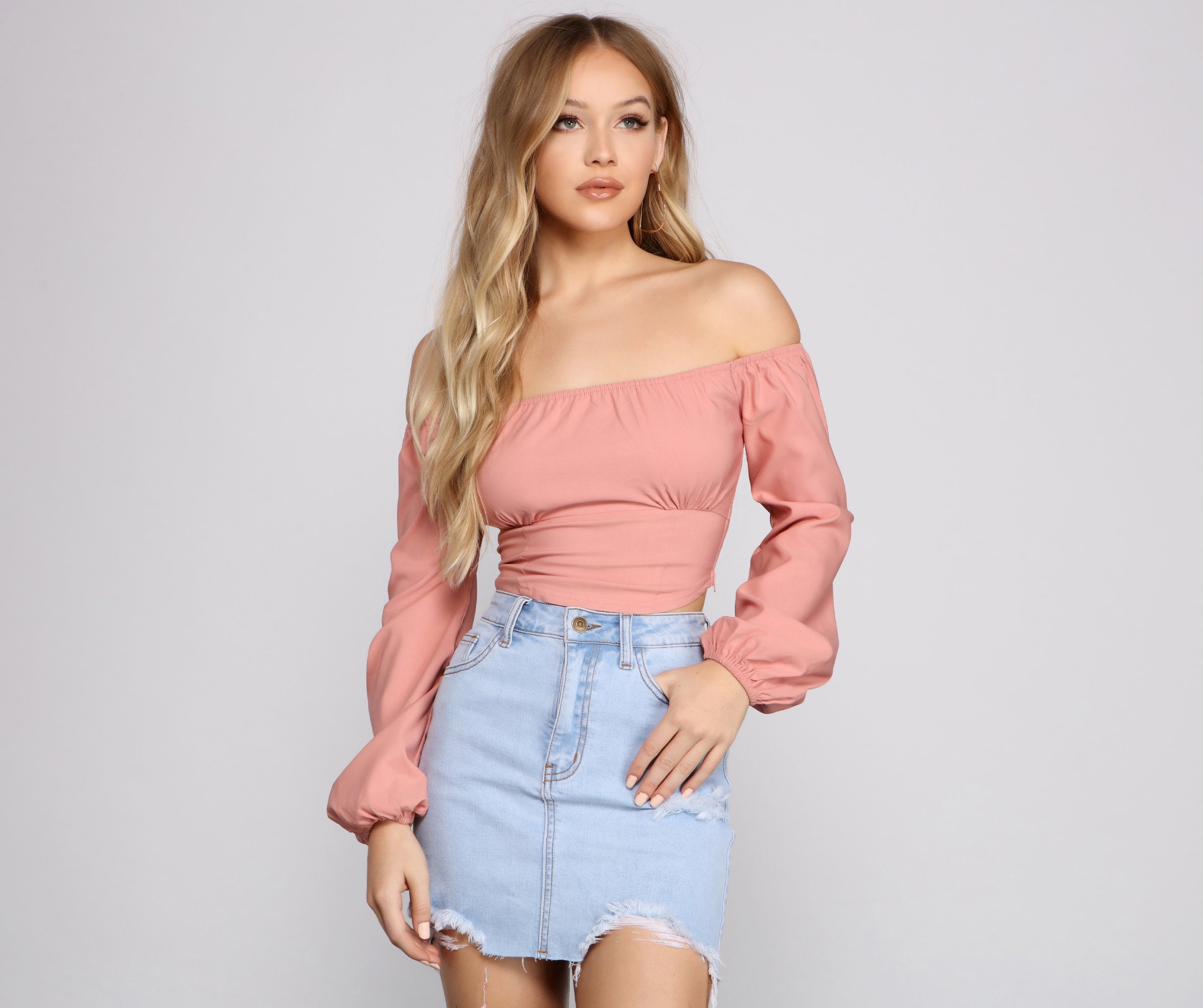 Chic Trends Cropped Corset Top Sai Feel