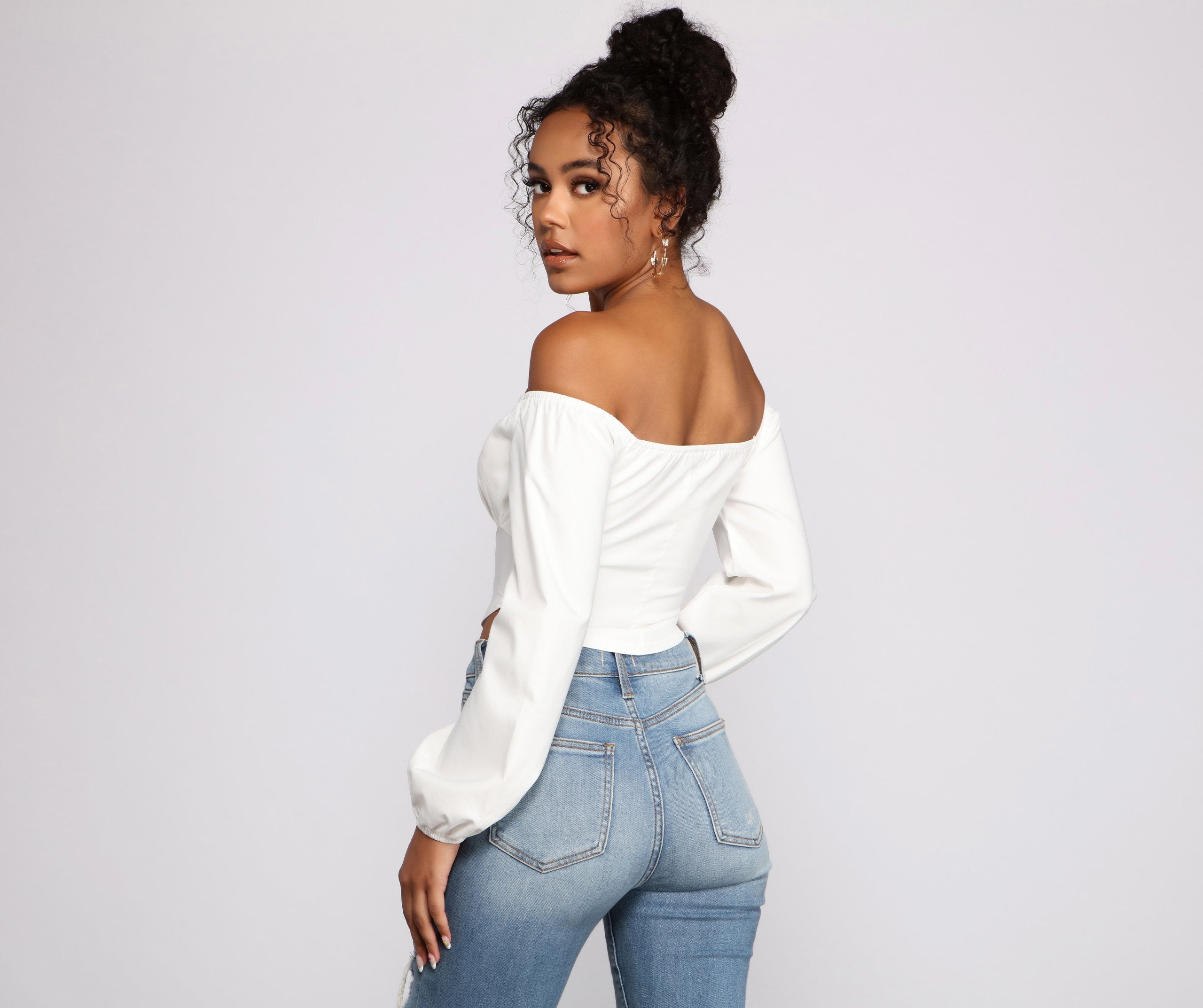 Chic Trends Cropped Corset Top Sai Feel