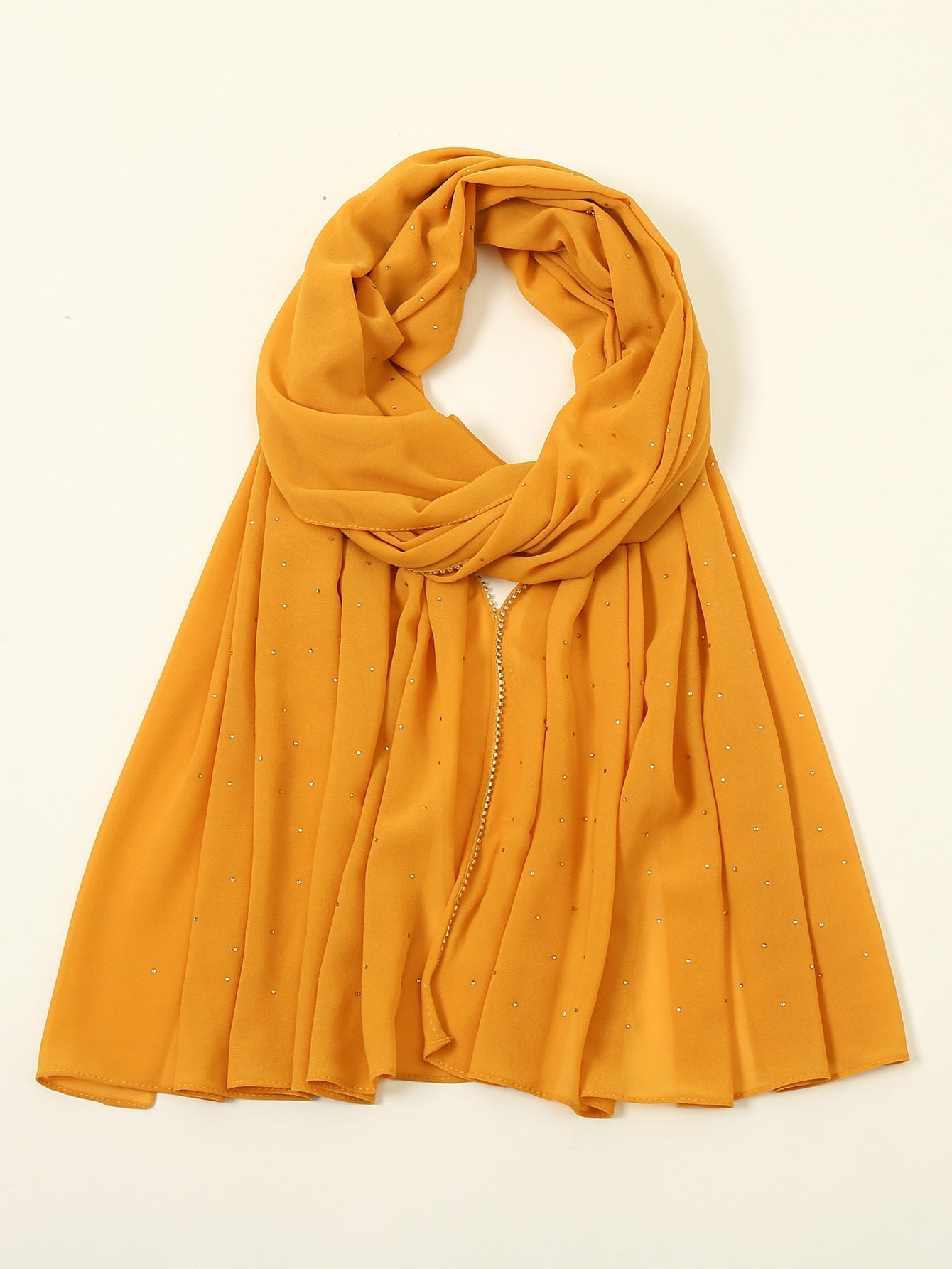 Chiffon hand-stitched scarf headband Sai Feel