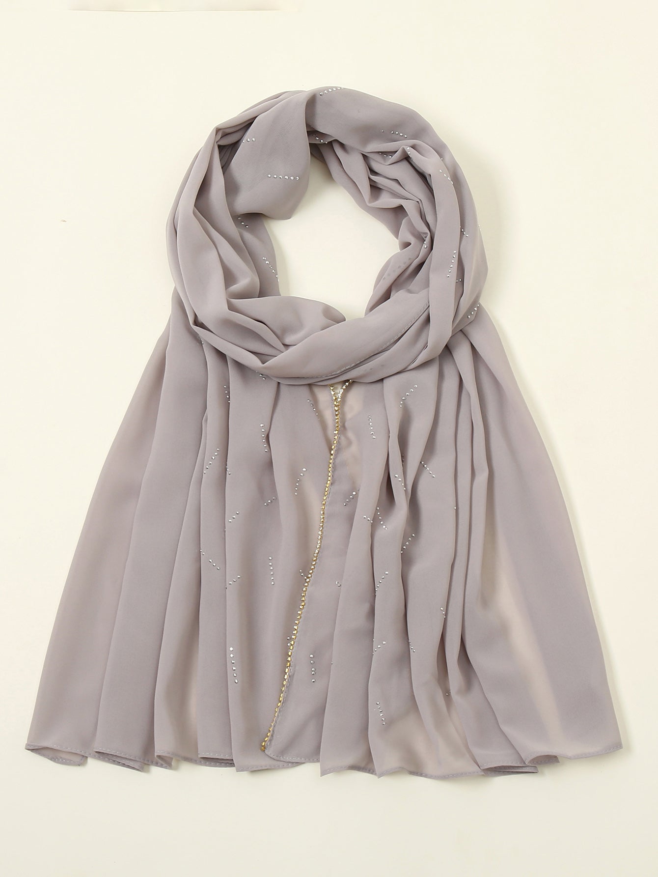 Chiffon hand-stitched scarf headband Sai Feel