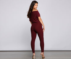 Chill Out Boat Neck Catsuit Sai Feel