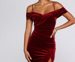 Christiana Velvet Formal Dress Sai Feel