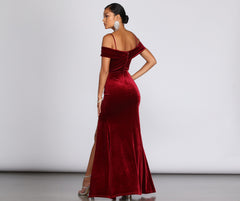 Christiana Velvet Formal Dress Sai Feel