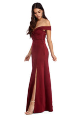 Christine Off The Shoulder Ball Gown Sai Feel