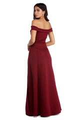 Christine Off The Shoulder Ball Gown Sai Feel