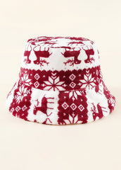 Christmas Print Bucket Hat Sai Feel