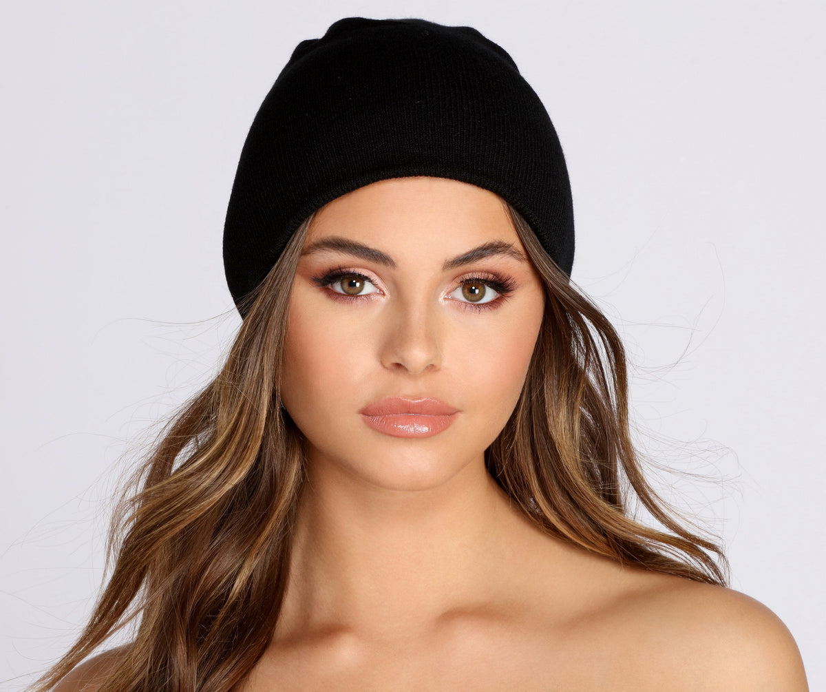 Classic Knit Beanie Sai Feel