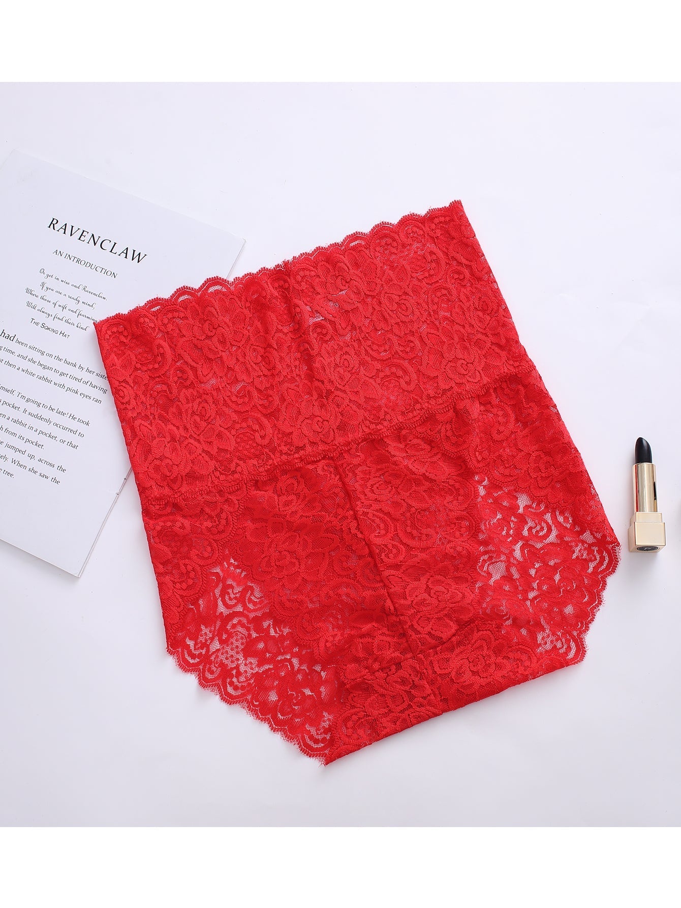 Comfortable and Breathable Women's Lace High Waist Panty , A Variety Of Colors Can Be Selected Sai Feel