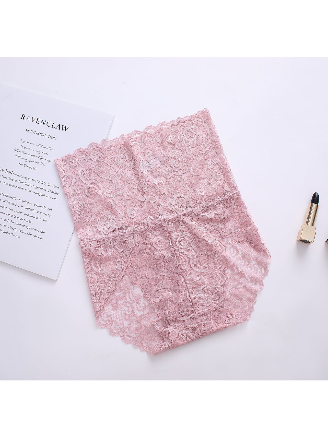 Comfortable and Breathable Women's Lace High Waist Panty , A Variety Of Colors Can Be Selected Sai Feel