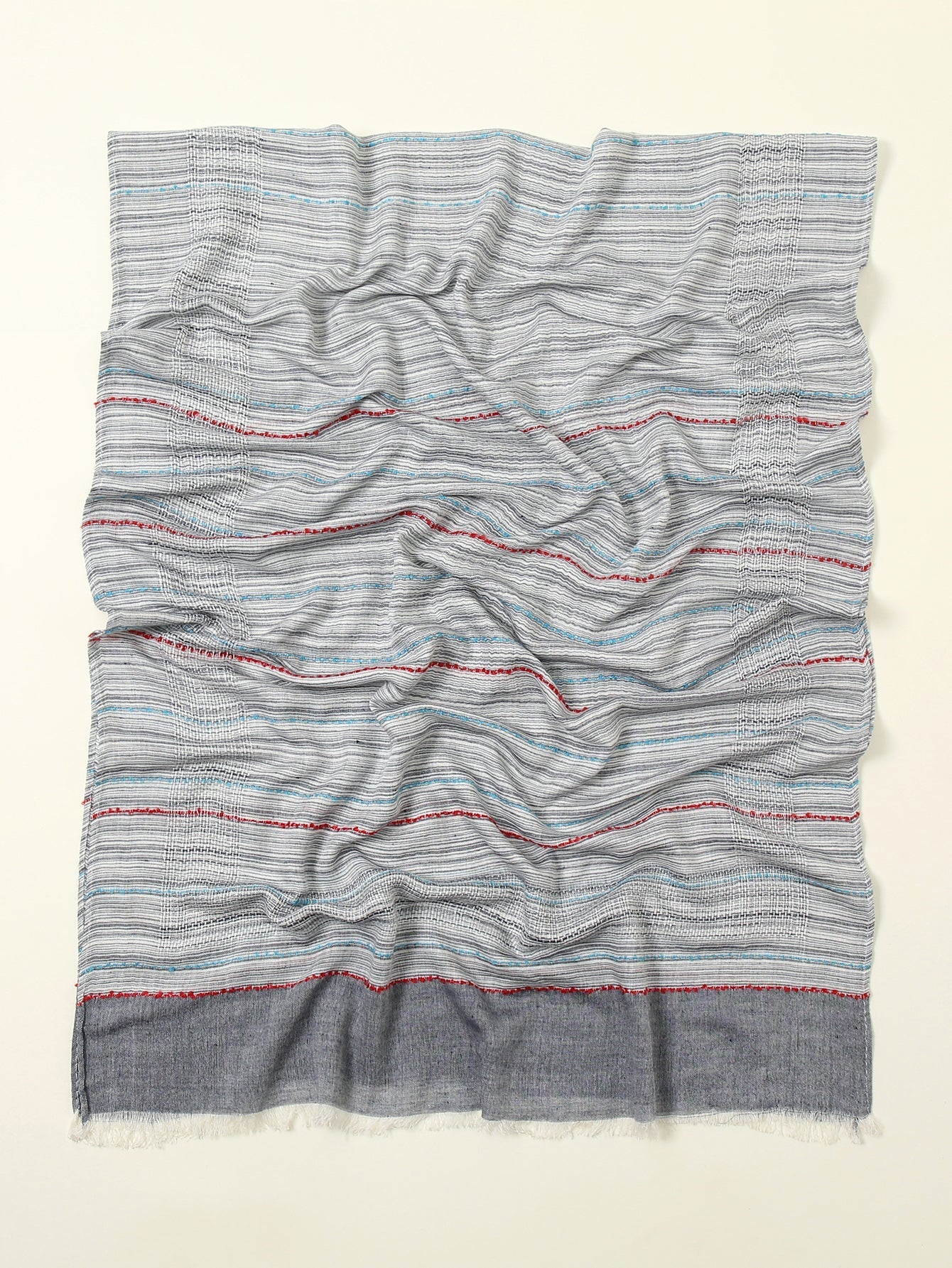 Cotton and linen shawl beach towel Sai Feel