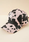 Cow Print Baseball Cap Sai Feel
