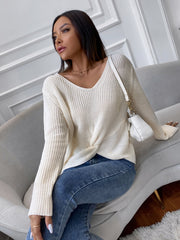 Crew neck pullover sweater Sai Feel