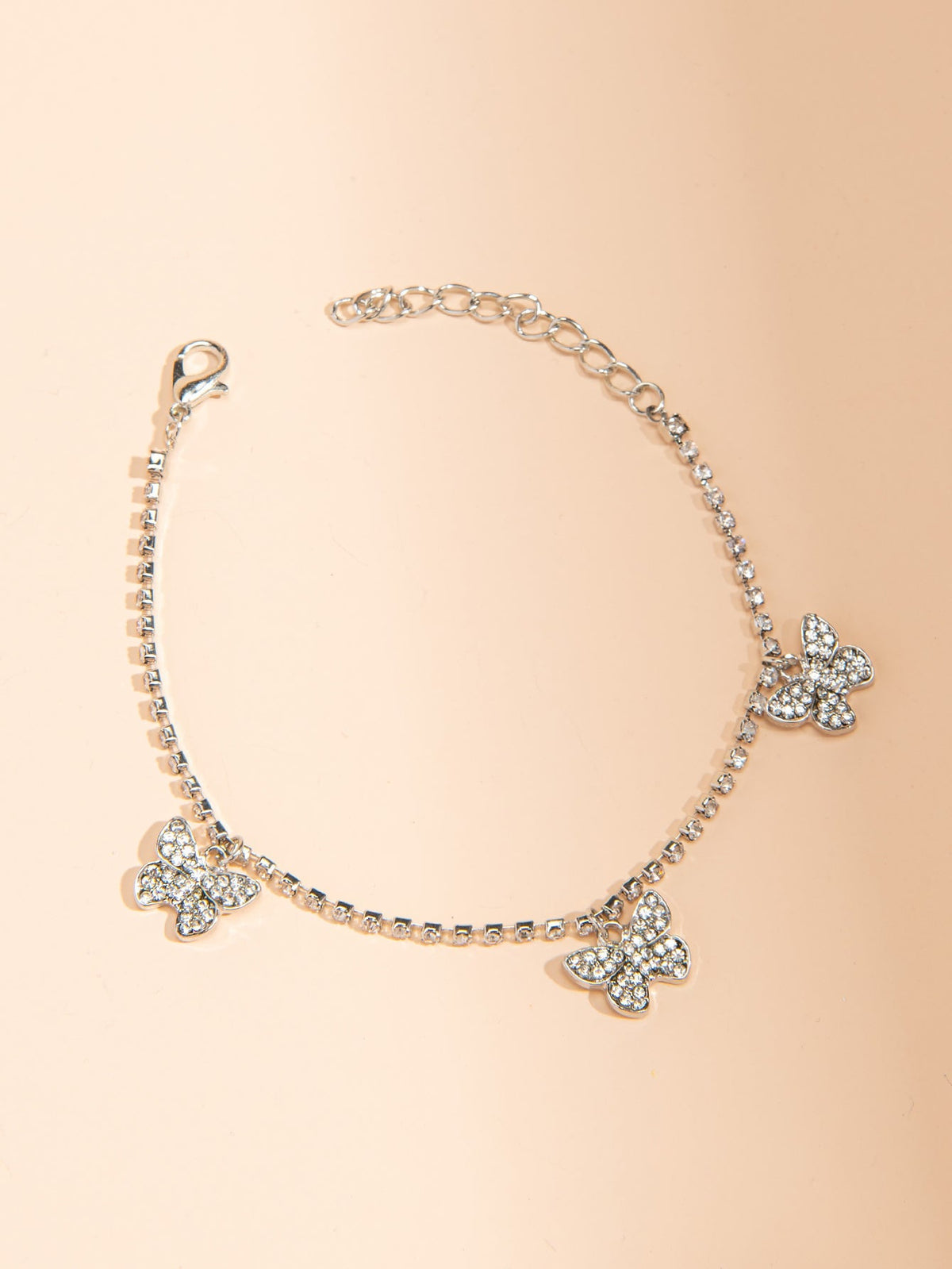 Crystal Butterfly Bracelet Sai Feel