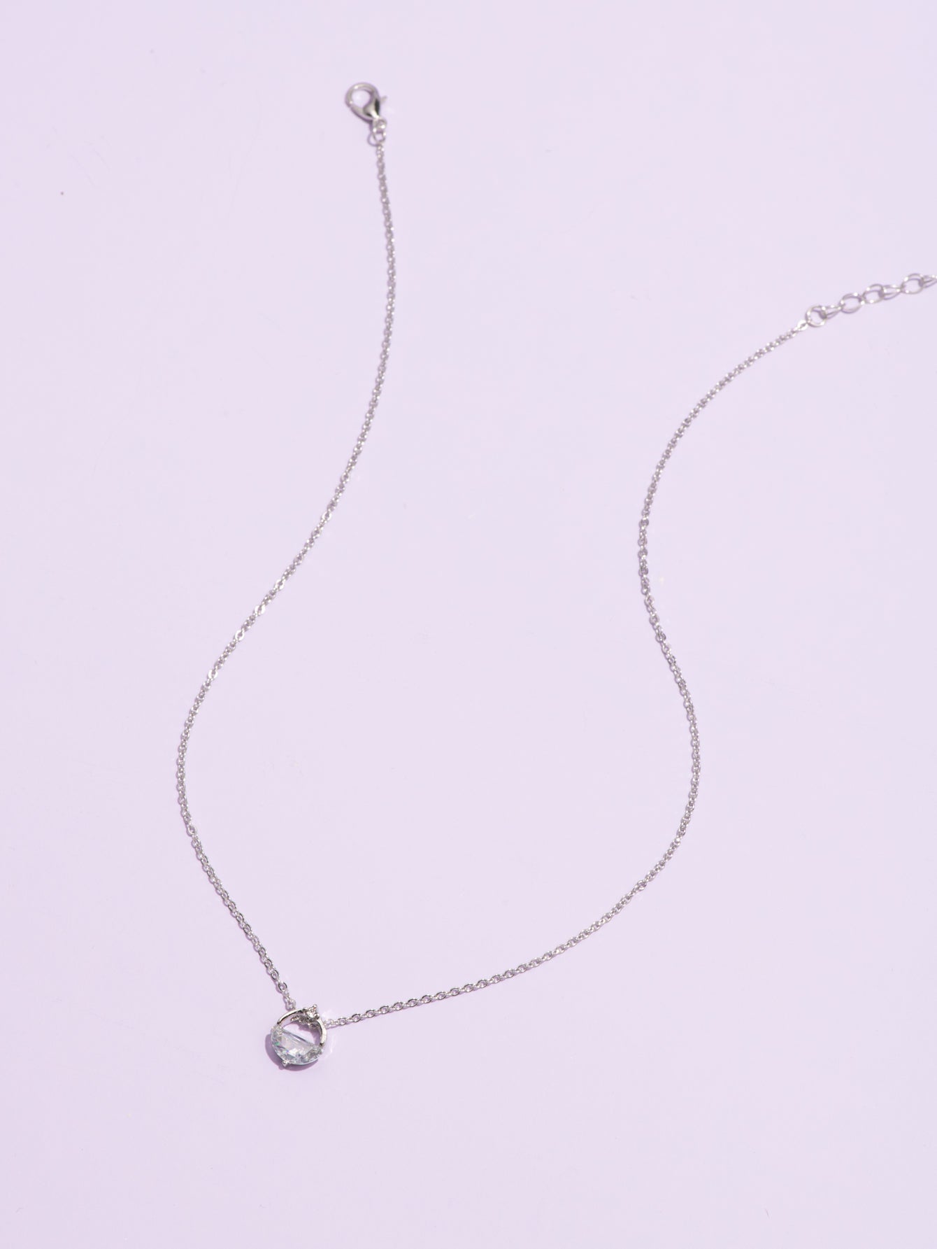 Crystal Pendant Necklace Sai Feel