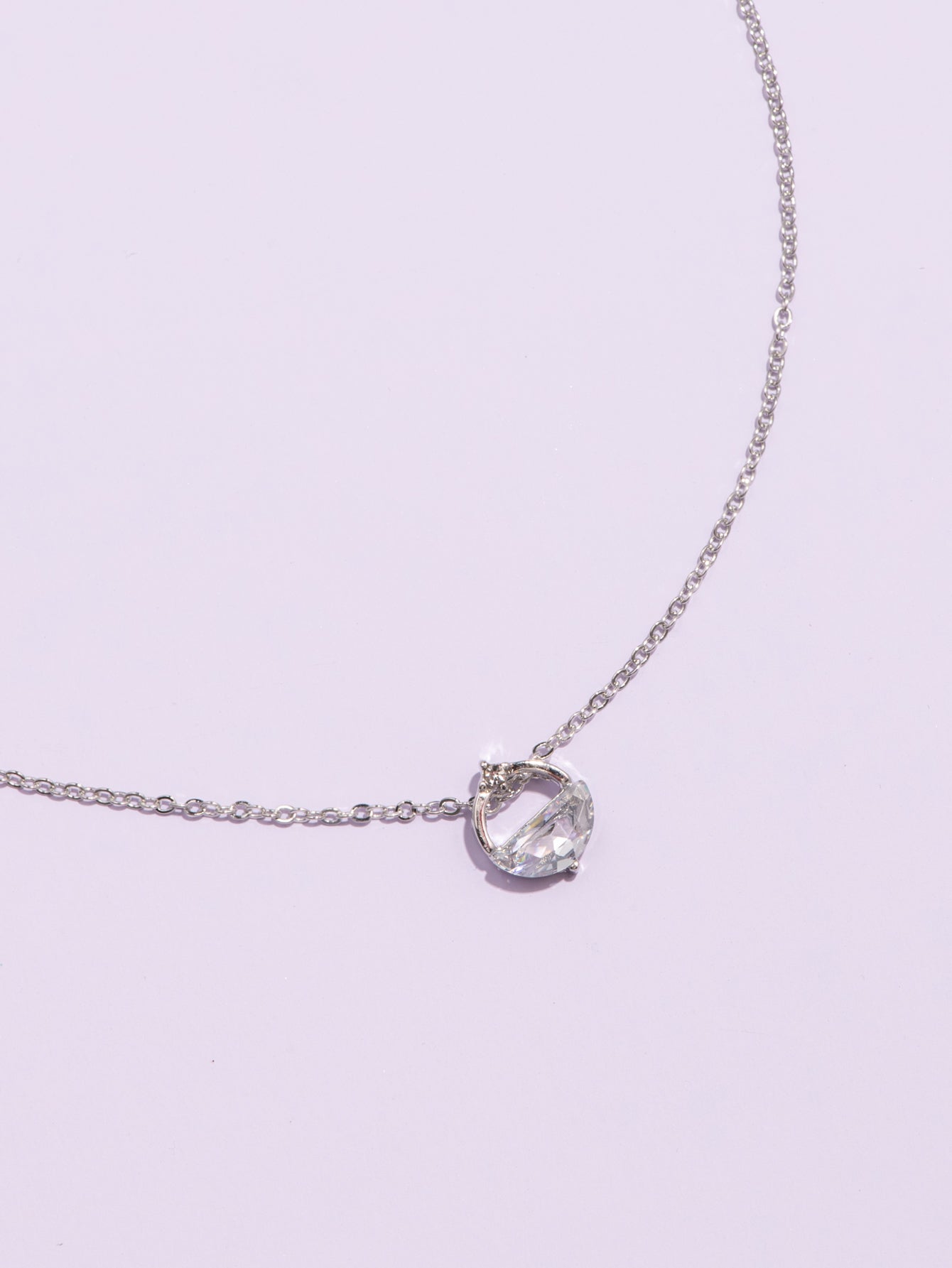 Crystal Pendant Necklace Sai Feel