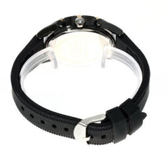 Leisure Watch with Silicone Band (White 4.5cm Dial)