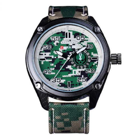 Pointeur lumineux militaire (cadran vert de 4,5 cm)