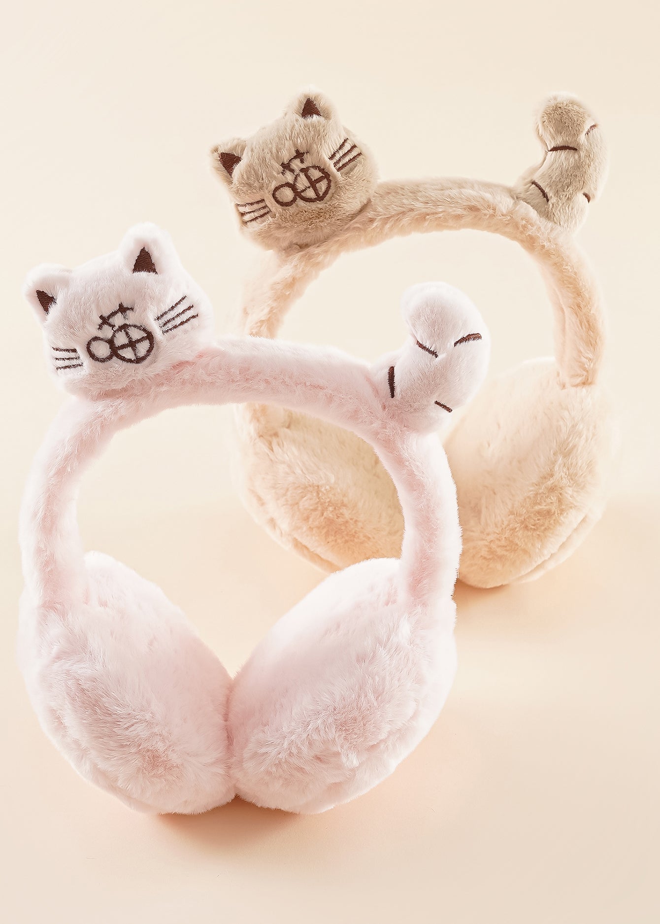 Cute Cat Fuzzy Ear Muff Sai Feel