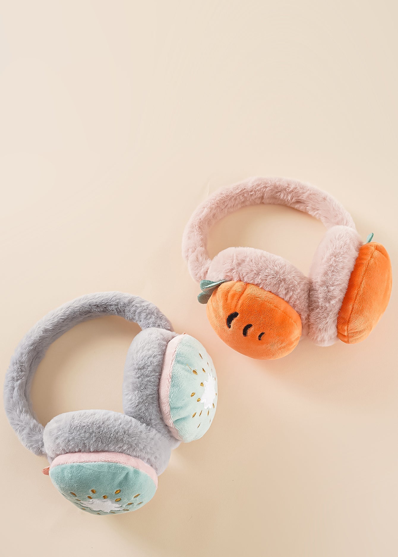 Cute Fuzzy Ear Muff Sai Feel