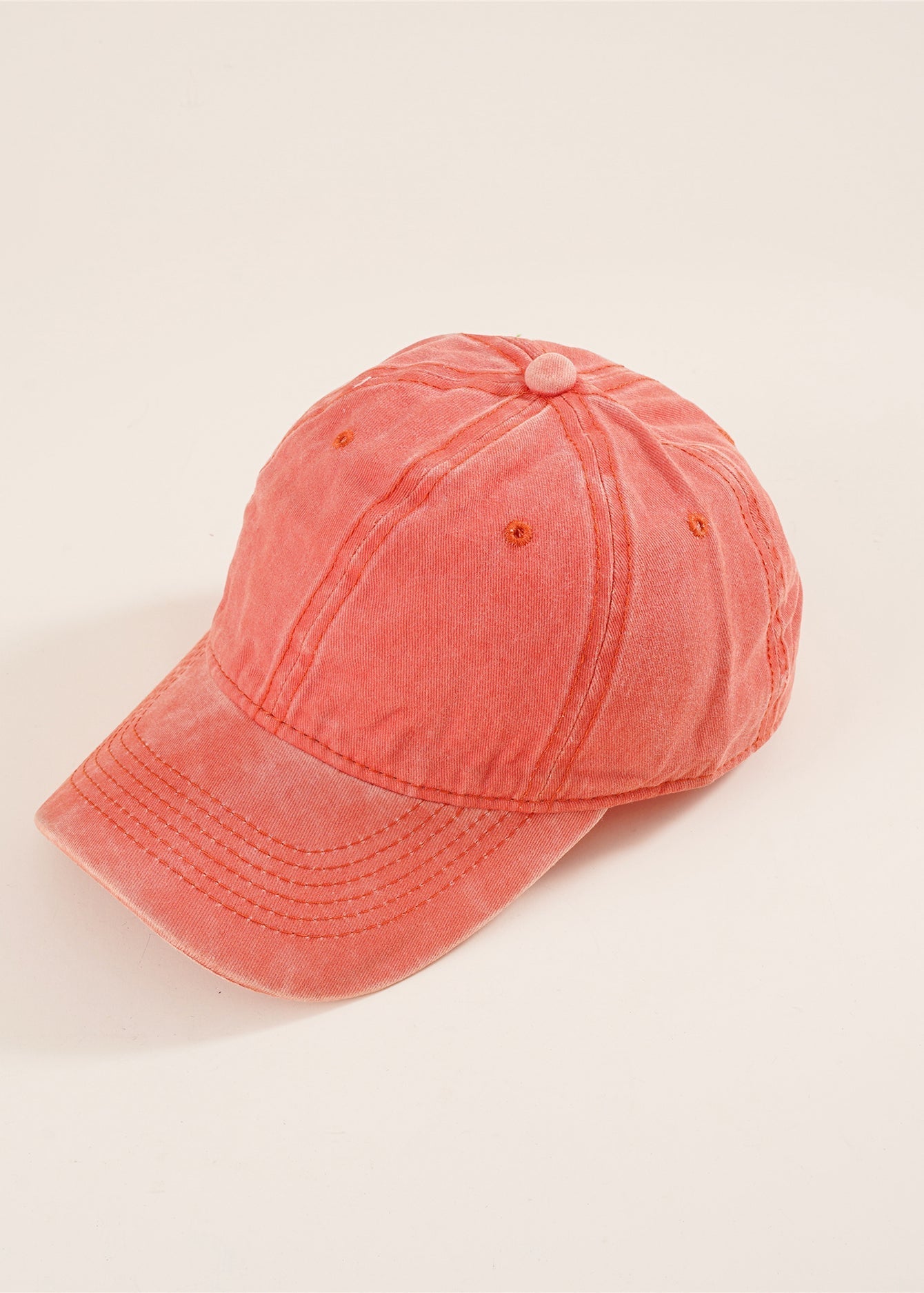 Distressed Baseball Cap Sai Feel